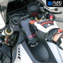 Motorcycle Fork Stem Mount and Case For iPhone 8 Plus by Quad Lock