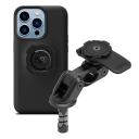 Motorcycle Fork Stem Mount Pro and Case For iPhone 13 Mini by Quad Lock