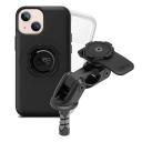 Motorcycle Fork Stem Mount Pro and Mag Case For iPhone 13 Mini by Quad Lock