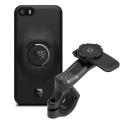 Motorcycle Handlebar Mount Pro and Case For iPhone 5/5S/SE (1st Gen) by Quad Lock