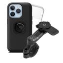Motorcycle Handlebar Mount Pro and Mag Case For iPhone 14 Pro by Quad Lock