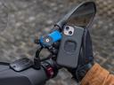 Motorcycle Handlebar Mount Pro and Mag Case For iPhone 14 Pro by Quad Lock
