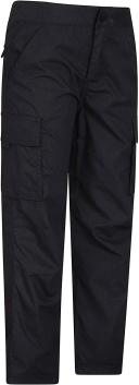 Mountain Warehouse Active Kids Trousers Multipack - Black | Size 9-10