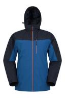 Mountain Warehouse Brisk Extreme Mens Waterproof Jacket - Blue | Size S