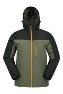 Mountain Warehouse Brisk Extreme Mens Waterproof Jacket - Green | Size S