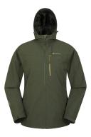 Mountain Warehouse Brisk Extreme Mens Waterproof Jacket - Green | Size S