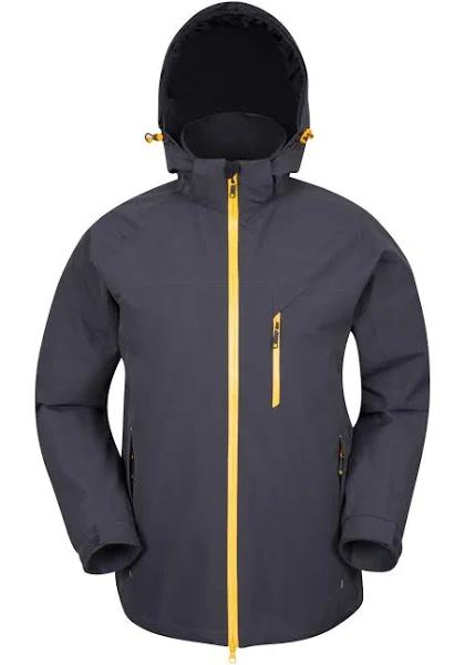 Mountain Warehouse Brisk Extreme Mens Waterproof Jacket - Grey | Size S