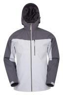 Mountain Warehouse Brisk Extreme Mens Waterproof Jacket - Grey | Size XS