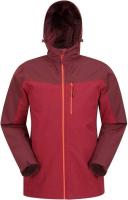 Mountain Warehouse Brisk Extreme Mens Waterproof Jacket - Red | Size M