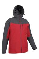 Mountain Warehouse Brisk Extreme Mens Waterproof Jacket - Red | Size M