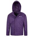 Mountain Warehouse Childrens/Kids Pakka Waterproof Jacket Dark Purple 2-3 Years
