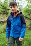 Mountain Warehouse Climb Kids 3-in-1 Waterproof Jacket - Blue | Size 11-12