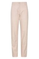 Mountain Warehouse Coastal Stretch Womens Trousers - Long Length - Beige | Size 8