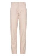 Mountain Warehouse Coastal Stretch Womens Trousers - Short Length - Beige | Size 20