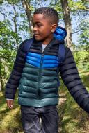 Mountain Warehouse Colourblock Seasons Kids Padded Jacket - Black | Size 2-3