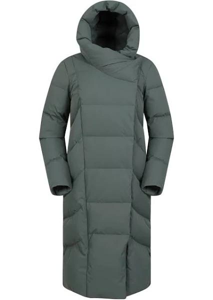 Mountain Warehouse Cosy Wrap II Womens Extreme RDS Down Jacket - Green | Size 16