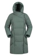 Mountain Warehouse Cosy Wrap II Womens Extreme RDS Down Jacket - Green | Size 22