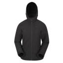 Mountain Warehouse Exodus Womens Water Resistant Softshell Jacket - Black | Size 16