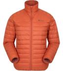 Mountain Warehouse Featherweight Down Mens Jacket - Orange | Size S