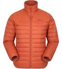 Mountain Warehouse Featherweight Down Mens Jacket - Orange | Size XS