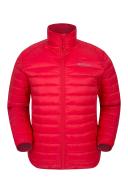 Mountain Warehouse Featherweight Down Mens Jacket - Red | Size M