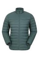 Mountain Warehouse Featherweight II Extreme Mens RDS Down Jacket - Green | Size M