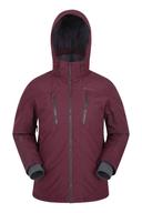 Mountain Warehouse Galaxy Mens Ski Jacket - Burgundy | Size S
