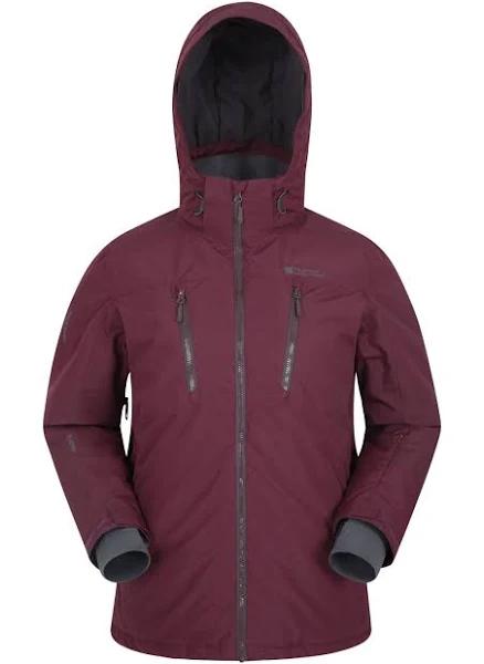 Mountain Warehouse Galaxy Mens Ski Jacket - Burgundy | Size XS