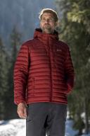 Mountain Warehouse Henry II Extreme Mens Down Padded Jacket - Dark Red | Size M