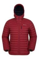 Mountain Warehouse Henry II Extreme Mens Down Padded Jacket - Dark Red | Size XS