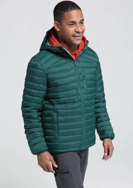 Mountain Warehouse Henry II Extreme Mens Down Padded Jacket - Green | Size 3XL