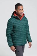 Mountain Warehouse Henry II Extreme Mens Down Padded Jacket - Green | Size S