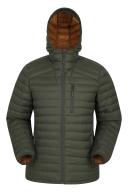Mountain Warehouse Henry II Extreme Mens Down Padded Jacket - Green | Size S