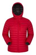 Mountain Warehouse Henry II Extreme Mens Down Padded Jacket - Red | Size XXS