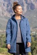 Mountain Warehouse Hilltop II Womens Waterproof Jacket - Blue | Size 6