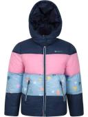 Mountain Warehouse Kids Printed Padded Jacket - Blue | Size 13