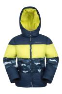 Mountain Warehouse Kids Printed Padded Jacket - Blue | Size 13