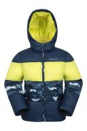 Mountain Warehouse Kids Printed Padded Jacket - Blue | Size 4