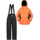 Mountain Warehouse Kids Printed Ski Jacket & Pant Set - Light Pink | Size 13