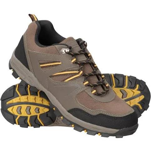 Mountain Warehouse McLeod Wide Fit Mens Shoes - Brown | Size 8