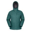 Mountain Warehouse Mens Henry II Extreme Down Filled Padded Jacket Bright Green L