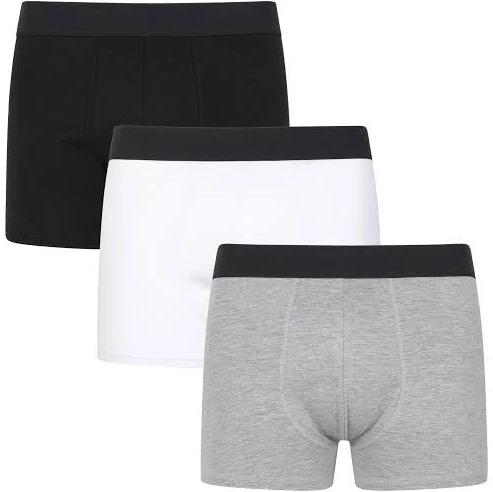 Mountain Warehouse Mens IsoCool Boxers 3-Pack - Grey | Size 3XL