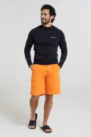 Mountain Warehouse Mens Long Sleeve Rash Vest - Charcoal | Size 4XL