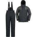 Mountain Warehouse Mens Ski Jacket and Pant Set - Black | Size XXL