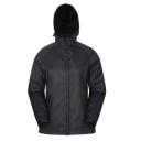 Mountain Warehouse Mens Torrent Waterproof Jacket (Black) (XS)