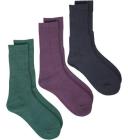 Mountain Warehouse Outdoor Womens Walking Socks 3-Pack - Beige | Size 6-9