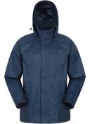 Mountain Warehouse Pakka II Mens Waterproof Jacket - Navy | Size 3XL