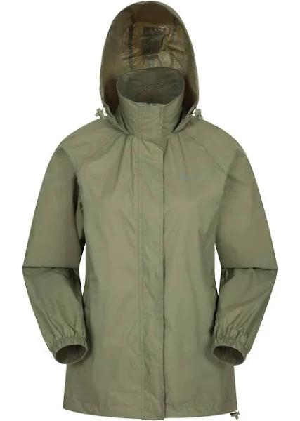 Mountain Warehouse Pakka II Womens Waterproof Jacket - Green | Size 16