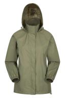 Mountain Warehouse Pakka II Womens Waterproof Jacket - Green | Size 8