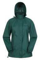 Mountain Warehouse Pakka II Womens Waterproof Jacket - Green | Size 8